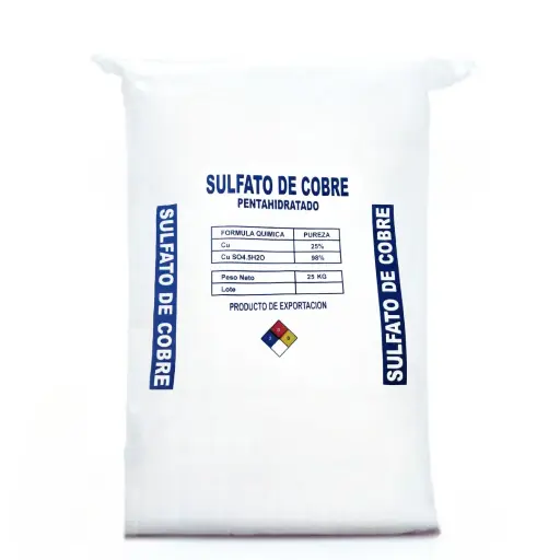 SULFATO DE COBRE PENTAHIDRATADO